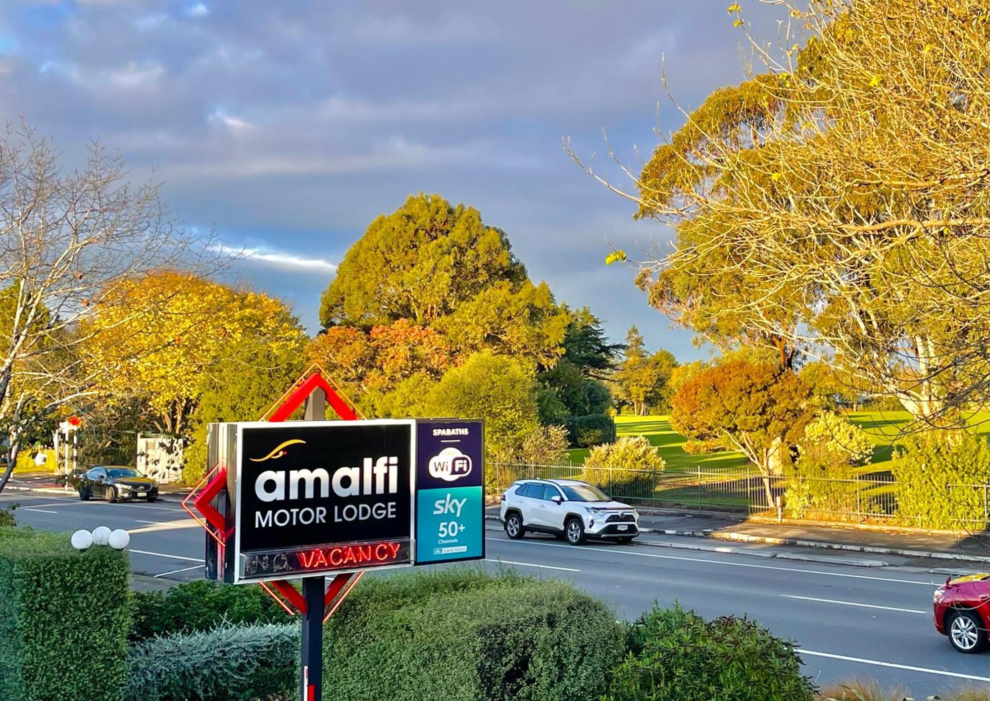 Amalfi Motor Lodge Christchurch Exterior foto